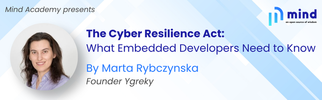What embedded developers need to know - registration banner